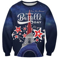 Personalized Happy Bastille Day Sweatshirt Vive la France!