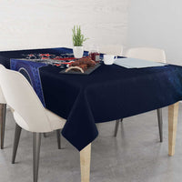 Personalized Happy Bastille Day Tablecloth Vive la France!