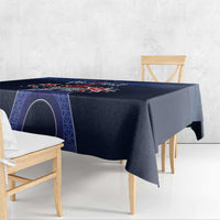 Personalized Happy Bastille Day Tablecloth Vive la France!