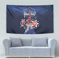 Personalized Happy Bastille Day Tapestry Vive la France!