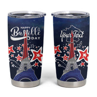 Personalized Happy Bastille Day Tumbler Cup Vive la France!