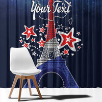 Personalized Happy Bastille Day Window Curtain Vive la France!