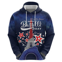 Personalized Happy Bastille Day Zip Hoodie Vive la France!