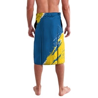 Sweden Flag Day Lavalava Majestic Elk Floral Nordic Heritage