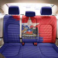 Chile Coat Of Arms Back Car Seat Cover With Flag Style - Wonder Print Shop