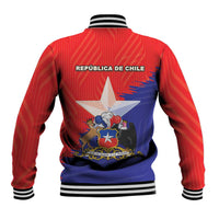 Chile Coat Of Arms Baseball Jacket With Flag Style - Wonder Print Shop