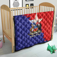 Chile Coat Of Arms Quilt With Flag Style - Wonder Print Shop