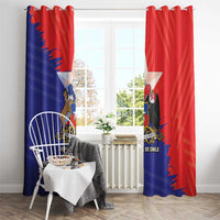 Chile Coat Of Arms Window Curtain With Flag Style - Wonder Print Shop