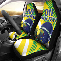 Custom Brazil Independence Day Car Seat Cover Toco Toucan Ordem e Progresso - Wonder Print Shop