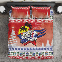 Cuba Cuban Trogon Christmas Bedding Set Patria o Muerte Venceremos - Wonder Print Shop