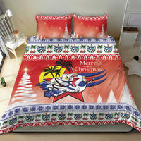 Cuba Cuban Trogon Christmas Bedding Set Patria o Muerte Venceremos - Wonder Print Shop