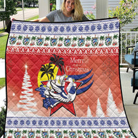 Cuba Cuban Trogon Christmas Quilt Patria o Muerte Venceremos - Wonder Print Shop