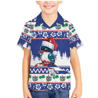 Cuba Christmas Family Matching Mermaid Dress and Hawaiian Shirt Cuban Trogon Map With Feliz Navidad - Wonder Print Shop