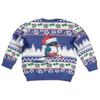 Cuba Christmas Kid Ugly Christmas Sweater Cuban Trogon Map With Feliz Navidad - Wonder Print Shop
