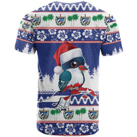 Cuba Christmas T Shirt Cuban Trogon Map With Feliz Navidad - Wonder Print Shop