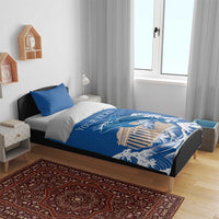 Personalized Greece Independence Day Bedding Set Parthenon Eleftheria i Thanatos