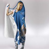 Personalized Greece Independence Day Hooded Blanket Parthenon Eleftheria i Thanatos