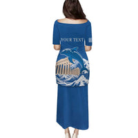 Personalized Greece Independence Day Puletasi Parthenon Eleftheria i Thanatos