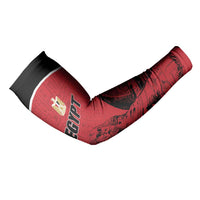 Custom Egypt Football Arm Sleeves Pharaohs Heritage Pyramid