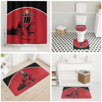 Custom Egypt Football Bathroom Set Pharaohs Heritage Pyramid