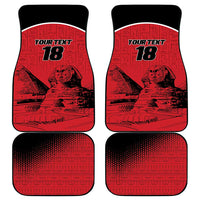 Custom Egypt Football Car Mats Pharaohs Heritage Pyramid