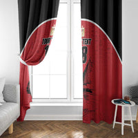 Custom Egypt Football Window Curtain Pharaohs Heritage Pyramid
