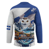 Quebec Snowy Owl Heritage Hockey Jersey Flag Day Edition