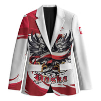 Poland National Flag Day Blazer Fierce Polish Eagle Crown
