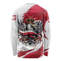 Poland National Flag Day Long Sleeve Shirt Fierce Polish Eagle Crown