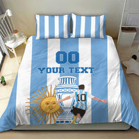 Custom Argentina Football Bedding Set Go Champions 2024 - Wonder Print Shop