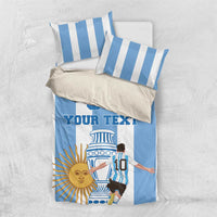 Custom Argentina Football Bedding Set Go Champions 2024 - Wonder Print Shop