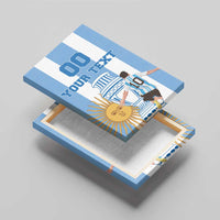 Custom Argentina Football Canvas Wall Art Go Champions 2024 - Wonder Print Shop