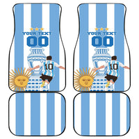 Custom Argentina Football Car Mats Go Champions 2024 - Wonder Print Shop