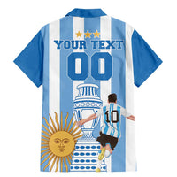 Custom Argentina Football Family Matching Mermaid Dress and Hawaiian Shirt Go Champions 2024 - Wonder Print Shop