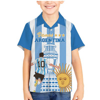 Custom Argentina Football Family Matching Mermaid Dress and Hawaiian Shirt Go Champions 2024 - Wonder Print Shop