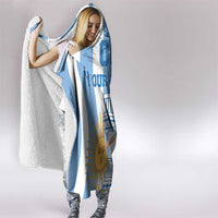 Custom Argentina Football Hooded Blanket Go Champions 2024