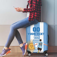 Custom Argentina Football Luggage Cover Go Champions 2024 - Wonder Print Shop