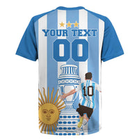 Custom Argentina Football Rugby Jersey Go Champions 2024 - Wonder Print Shop