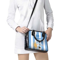 Custom Argentina Football Shoulder Handbag Go Champions 2024