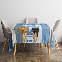Custom Argentina Football Tablecloth Go Champions 2024 - Wonder Print Shop