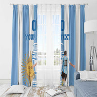 Custom Argentina Football Window Curtain Go Champions 2024 - Wonder Print Shop