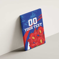 Custom Chile Lapageria Canvas Wall Art With Grunge Style - Wonder Print Shop