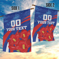 Custom Chile Lapageria Garden Flag With Grunge Style - Wonder Print Shop