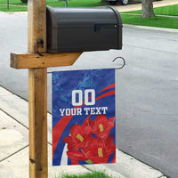 Custom Chile Lapageria Garden Flag With Grunge Style - Wonder Print Shop