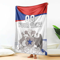 Custom Fiestas Patrias Chile Blanket Coat Of Arms