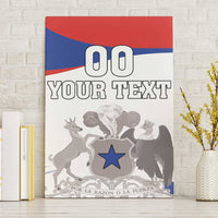 Custom Fiestas Patrias Chile Canvas Wall Art Coat Of Arms - Wonder Print Shop
