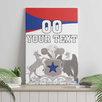 Custom Fiestas Patrias Chile Canvas Wall Art Coat Of Arms - Wonder Print Shop