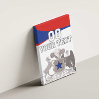 Custom Fiestas Patrias Chile Canvas Wall Art Coat Of Arms - Wonder Print Shop