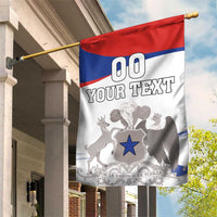 Custom Fiestas Patrias Chile Garden Flag Coat Of Arms - Wonder Print Shop