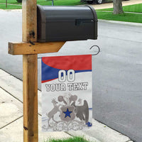 Custom Fiestas Patrias Chile Garden Flag Coat Of Arms - Wonder Print Shop